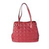 Image 3 : Dior Red Cannage Coated Canvas Panarea Tote