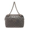 Image 1 : Chanel Grey Leather 2.55 Large Reissue Camera Shoulder Bag