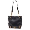 Image 1 : Chanel Navy Caviar Leather Triple CC Shoulder Bag