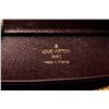 Image 8 : Louis Vuitton Burgundy Taiga Leather Baikal Clutch