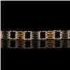 Image 2 : 12.97 ctw Multi-Color Sapphire and 1.08 ctw Diamond 14K Yellow Gold Bracelet