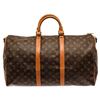 Image 1 : Louis Vuitton Keepall 50 Bandouliere Boston Bag