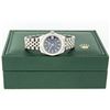 Image 7 : Rolex 31MM Blue Index Datejust Wristwatch With Jubilee Band With Rolex Box