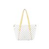 Image 1 : Louis Vuitton Damier Azur Canvas Leather Totally PM Tote Bag
