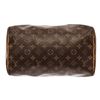 Image 4 : Louis Vuitton Brown Monogram Canvas Leather Speedy 30 Satchel Bag