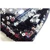 Image 6 : Chanel Black Silver-tone Sequin Leather Summer Night Single Flap Shoulder Bag