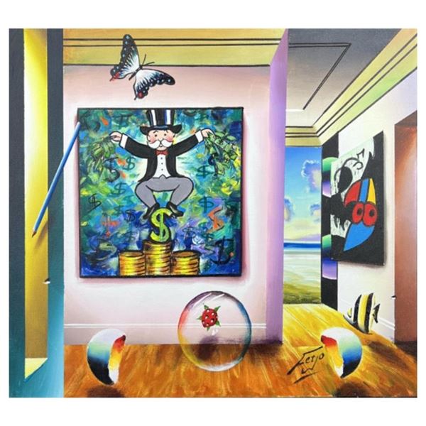 Mr. Monopoly Meets Miro by Ferjo Original