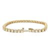 Image 3 : 9.47 ctw Diamond Tennis Bracelet - 14KT Yellow Gold