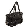 Image 2 : Chanel Black Quilted Lambskin Ligne Lady Braid XL Tote Bag