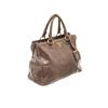 Image 3 : Prada Brown Shine Leather 2Way Satchel Bag