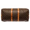 Image 4 : Louis Vuitton Brown Monogram Canvas Keepall Bandouliere 50 Travel Bag