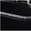Image 2 : 14.33 ctw Diamond Platinum Tennis Necklace