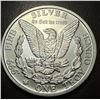 Image 2 : 1 oz. Silver Morgan Design Round! One ounce of .999 fine silver!