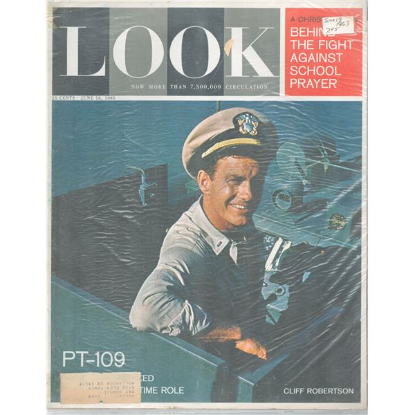 Cal Look Magazine Cliff Robertson Look Magazine June 18, 1963