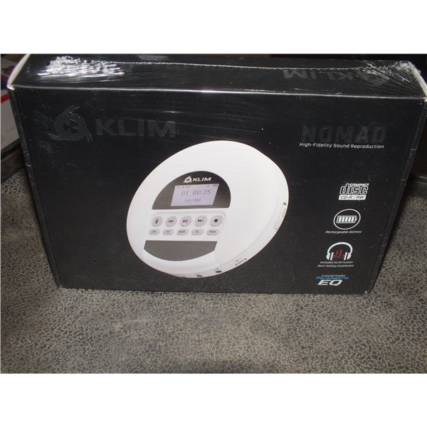 Klim White Discman