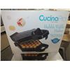 Image 1 : Cucina Pro Black Bubble Waffle Maker