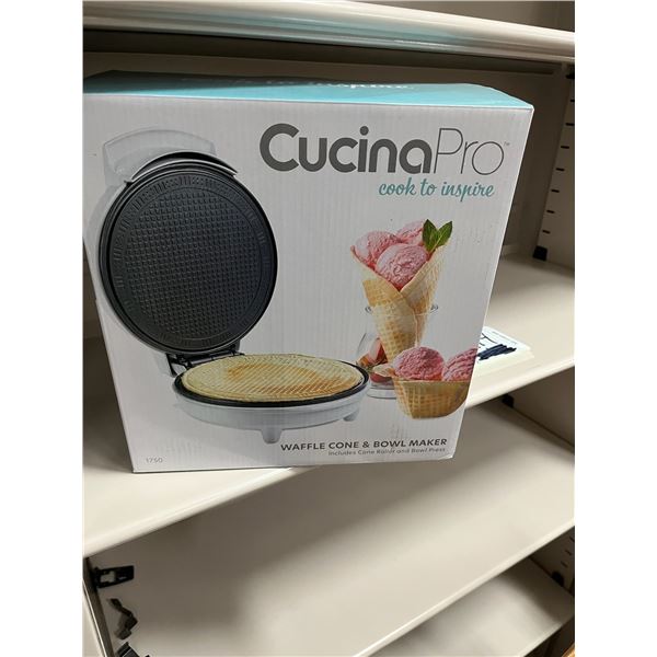 Cucina Pro Waffle Cone & Bowl Maker