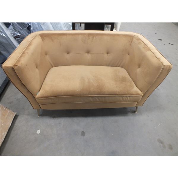 Brown Loveseat