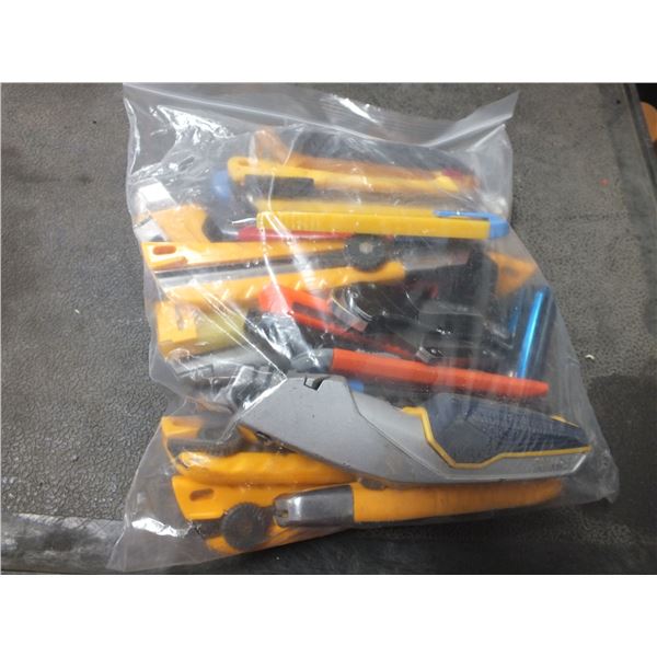 Bag Of Utility Knives