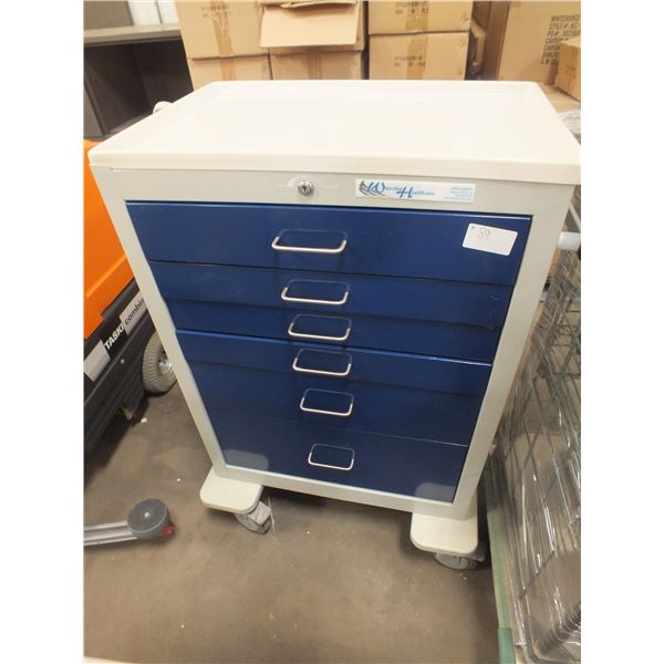 6 Drawer Metal Storage Cabinet