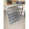 Image 1 : Stainless Steel Storage Cart On Wheels