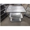 Image 1 : Stainless Steel Catering Cart On Wheels