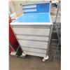 Image 1 : 5 Drawer Storage Cart On wheels