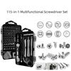 Image 4 : NEW 115-IN-1 MULTIPURPOSE SCREWDRIVER SET IN BOX