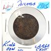 Image 1 : 6) CANADIAN 1905 KING EDWARD LARGE PENNY
