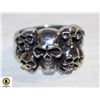 Image 1 : SIZE 11.5 MENS SKULLS RING