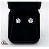 Image 1 : #671-TWO ROUND CUT MOISSANITE SET IN