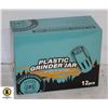 Image 1 : 12PK OF PLASTIC GRINDER JARS