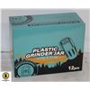 Image 1 : 12PK OF PLASTIC GRINDER JARS