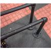 Image 2 : NEWLY ASSEMBLED INDUSTRIAL STYLE PIPE SHELF FRAME