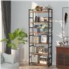 Image 2 : NEWLY BUILT NUMENN 6 TEIR BOOKSHELF 24 X 12 X 62