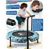 Image 2 : NEWLY BUILT 36 INCH BLUE CAMO MINI TRAMPOLINE