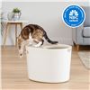 Image 2 : NEW IRIS LARGE STYLISH TOP ENTRY CAT LITTER BOX W/