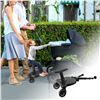 Image 2 : NEW BABY STROLLER RIDE BOARD - ADJUSTABLE GLIDER