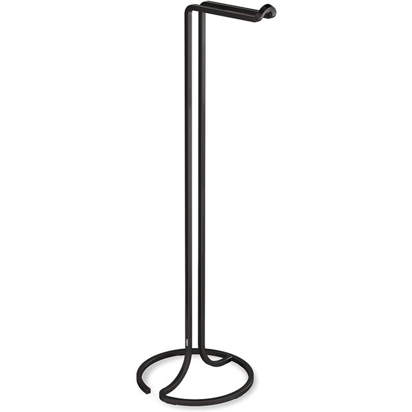 NEW UMBRA SQUIRE DESIGNER TOILET PAPER STAND BLACK