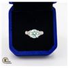 Image 1 : GRA CERTIFIED GREENISH BLUE MOISSANITE