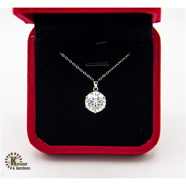 GRA CERTIFIED ROUND CUT MOISSANITE WITH