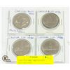 Image 1 : 1970, 1976, 1980, 1984 CANADA DOLLAR COINS