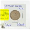 Image 1 : 1917 SILVER NEWFOUNDLAND 25 CENT COIN