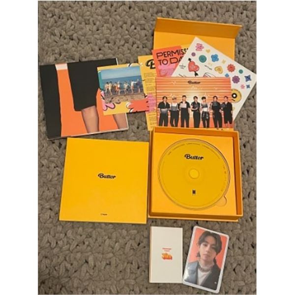 NEW BTS BUTTER CREAM BOX SET