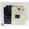 Image 1 : NEW WESTLINE SHIRTS 1BLACK/1NATURAL SIZE XL