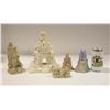 Image 1 : 4 SAND CASTLES BY SAND ART & PARTYLITE