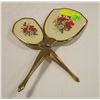 Image 1 : VINTAGE BRUSH & MIRROR SET
