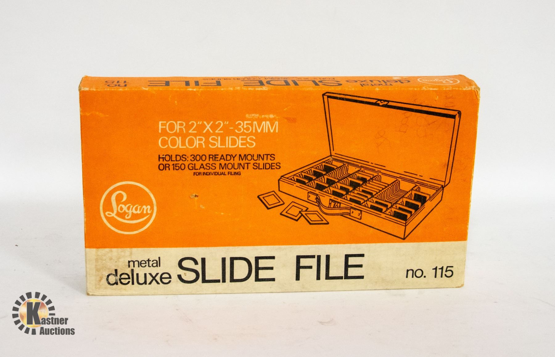 Compco Slide Files VINTAGE SLIDE FILE IN BOX