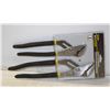 Image 1 : 2 PIECE GROOVE JOINT PLIER SET