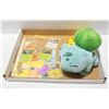 Image 1 : ESTATE FLAT OF POKEMON INCLUDING PLUSH + COMPLETE